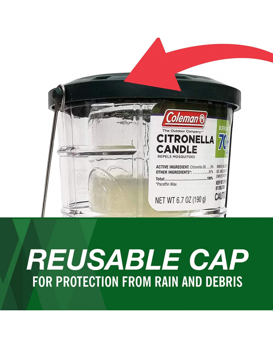 Coleman 香茅蠟燭戶外燈籠 - 70 小時以上 Coleman 香茅蠟燭戶外燈籠 - 70 小時以上