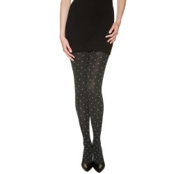 法國DIM-MADAME「法式女伶-甜蜜舒適」系列俏皮點點厚棉褲襪-01K6 黑白 法國DIM-MADAME「法式女伶-甜蜜舒適」系列俏皮點點厚棉褲襪-01K6 黑白