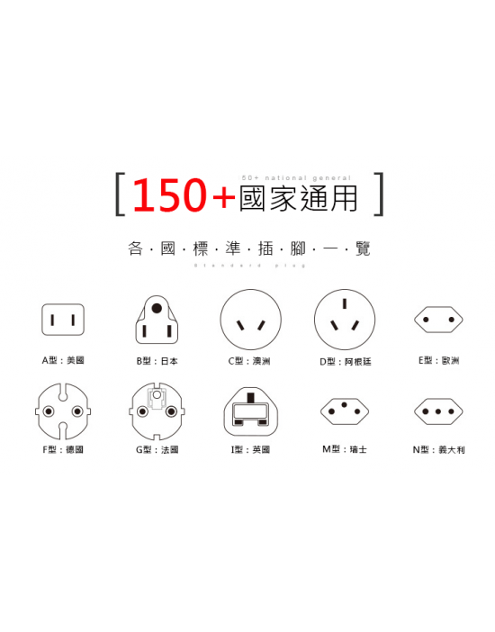 旅行小精靈 全球通用旅行插頭/4 USB 3.5A輸出 旅行小精靈 全球通用旅行插頭/4 USB 3.5A輸出