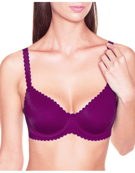 法國DIM-BODY TOUCH經典輕無痕內衣-紫