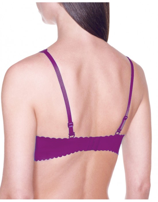 法國DIM-BODY TOUCH經典輕無痕內衣-紫