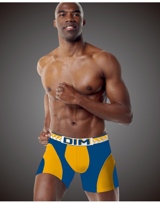 法國DIM-「SPORT」系列超動感解熱運動四角褲-藍