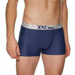 法國DIM「重金時尚」超彈力絲銀四角褲-藍 法國DIM「重金時尚」超彈力絲銀四角褲-藍