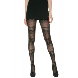 法國DIM-MOD「時尚」系列趣味波浪紋造型褲襪-012K