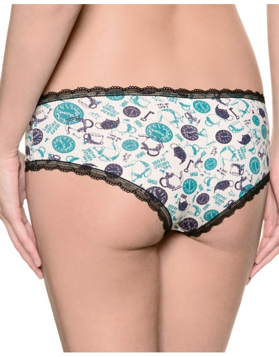 法國DIM-「MOD時尚」系列蕾絲棉小褲  BO014B 法國DIM-「MOD時尚」系列蕾絲棉小褲  BO014B