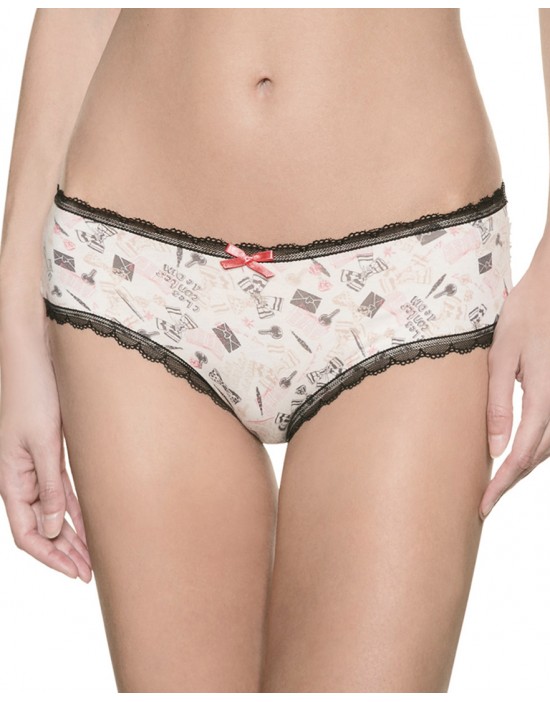 法國DIM-「MOD時尚」系列蕾絲棉小褲  BO014B 法國DIM-「MOD時尚」系列蕾絲棉小褲  BO014B