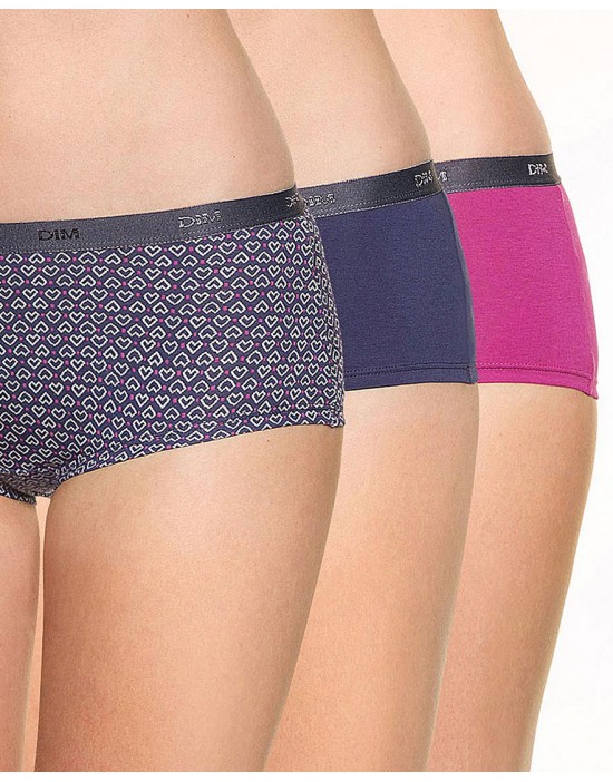 法國DIM-Pockets「旅行輕便-彈力棉」系列平口褲3件組- BO4C20 法國DIM-Pockets「旅行輕便-彈力棉」系列平口褲3件組- BO4C20