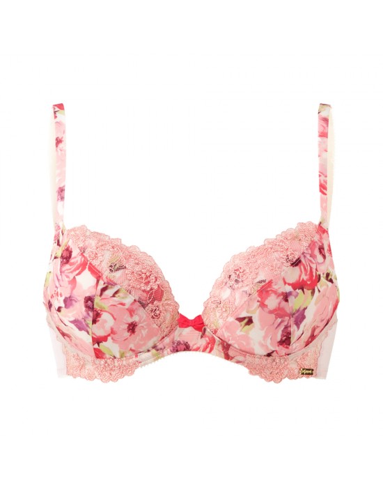 英國GOSSARD-Watercolour Roses 集中托高內衣 英國GOSSARD-Watercolour Roses 集中托高內衣