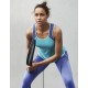ACTIVE TANK TOP  新女力背心-浪花藍S066E07O ACTIVE TANK TOP  新女力背心-浪花藍S066E07O