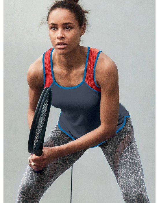 ACTIVE TANK TOP  新女力背心-灰 S066E098 ACTIVE TANK TOP  新女力背心-灰 S066E098